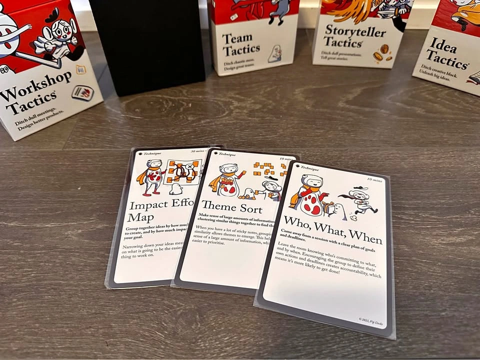 Pip Decks Full Collection – UX & Design Card Decks – Like New
