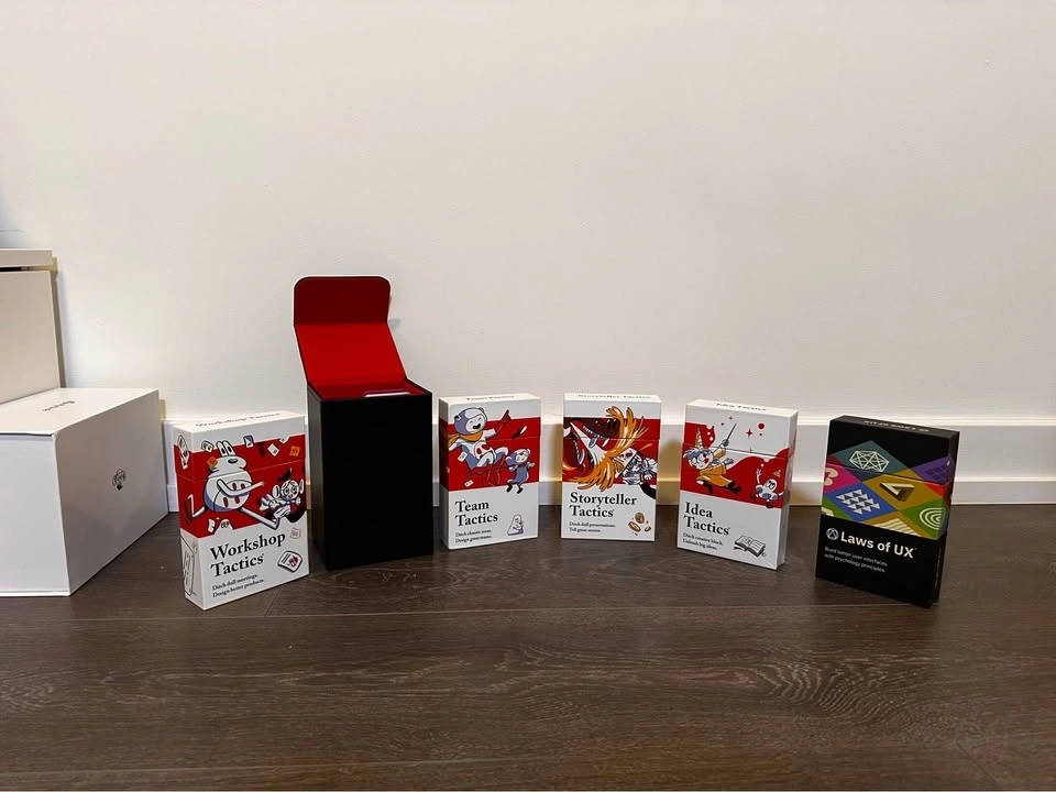 Pip Decks Full Collection – UX & Design Card Decks – Like New - photo 2