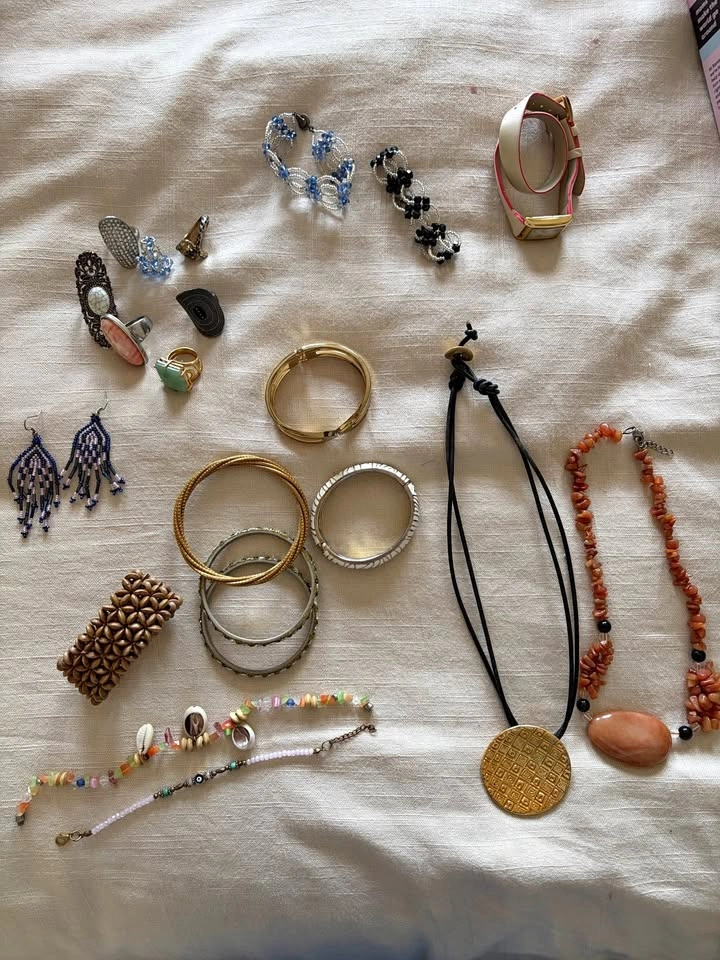 Costume jewelry and a Kate Spade watch