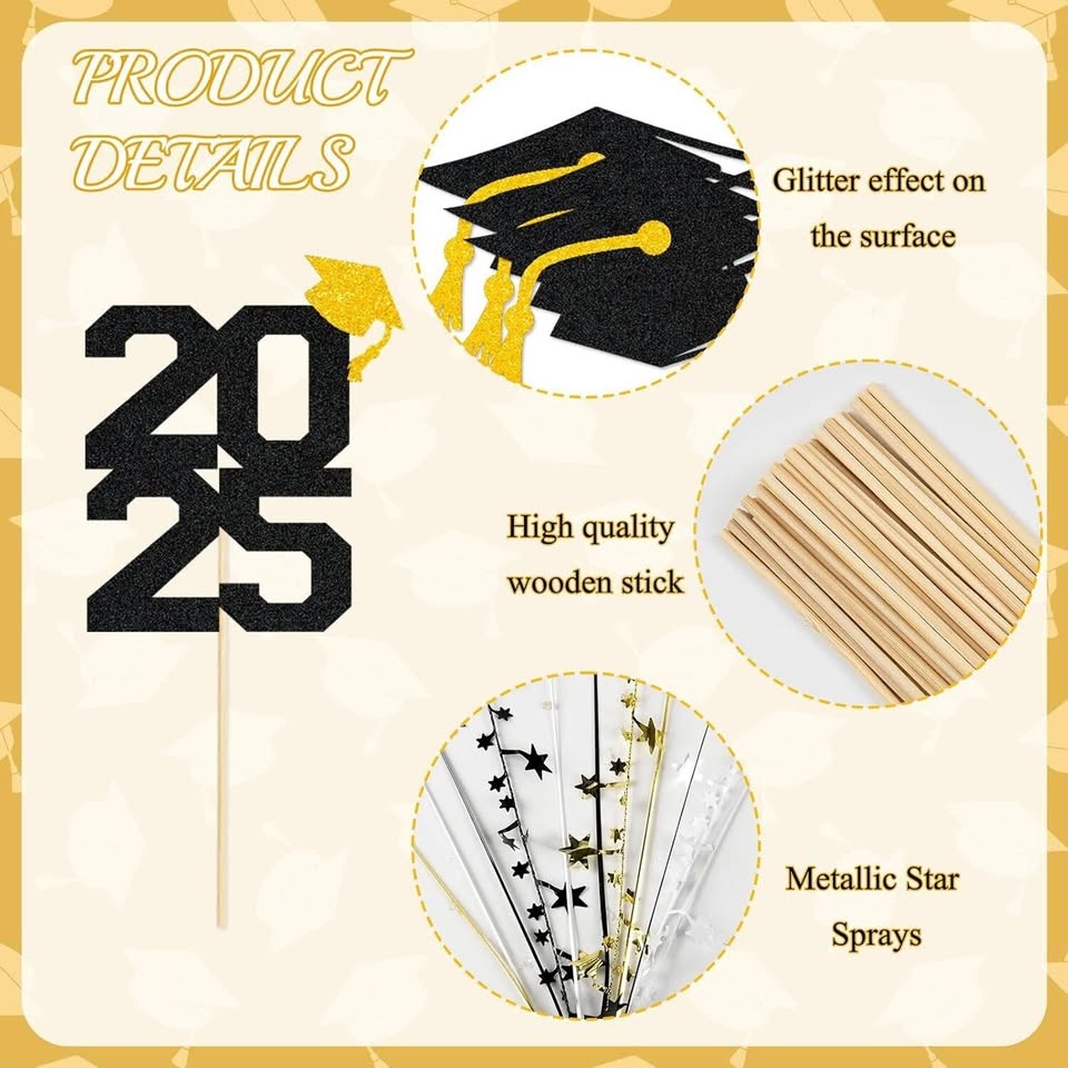 Graduation Decorations Class of 2025 23pcs - photo 2