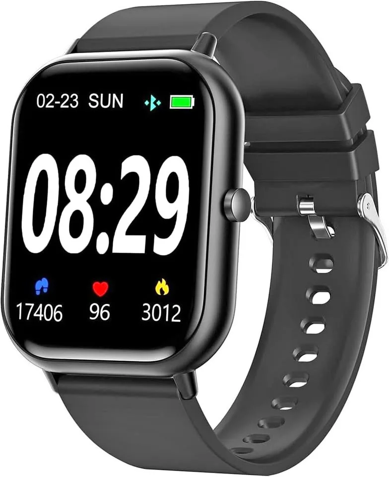 Fitness Tracker Smart Watch 1.83" for iPhone/ Samsung/ Android thumbnail