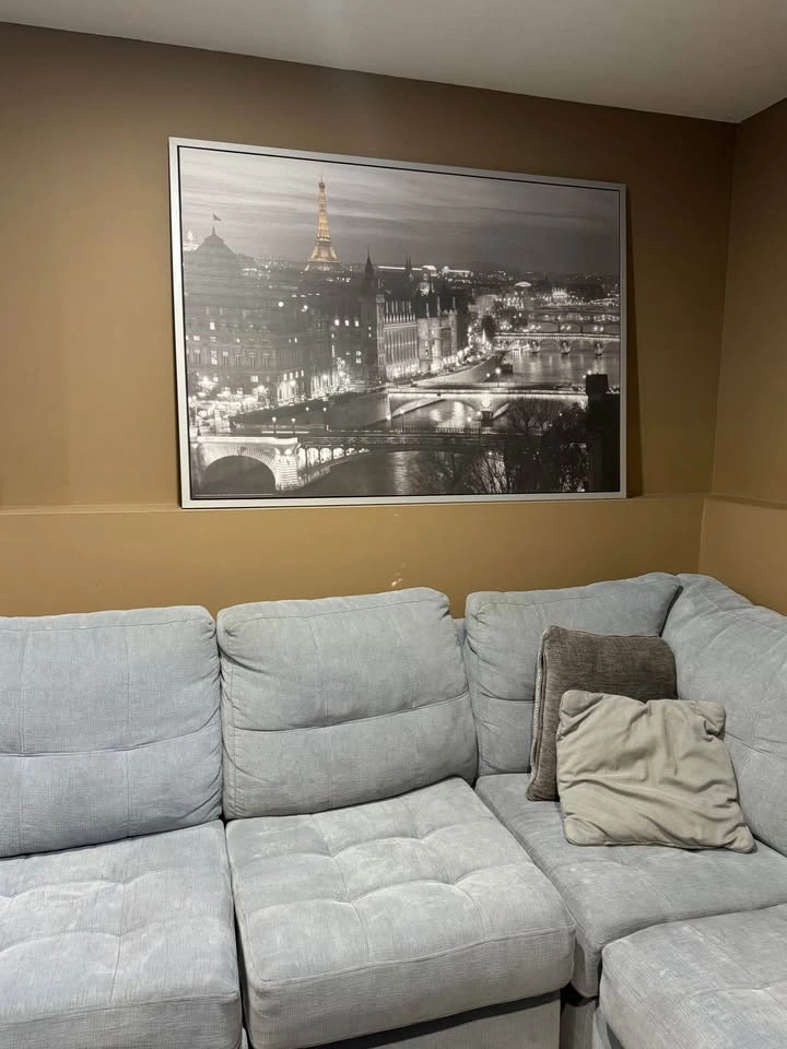 Large framed canvas- Paris - photo 2