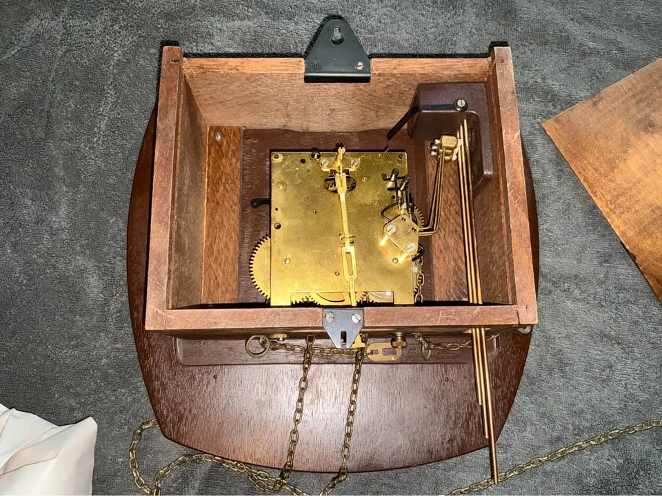 Welby mid-century modern German wall clock, 1950s-1960s - photo 2