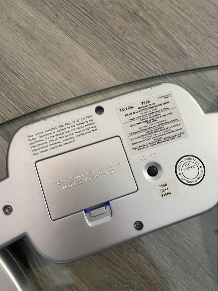 Taylor Glass Digital Body Scale - photo 2