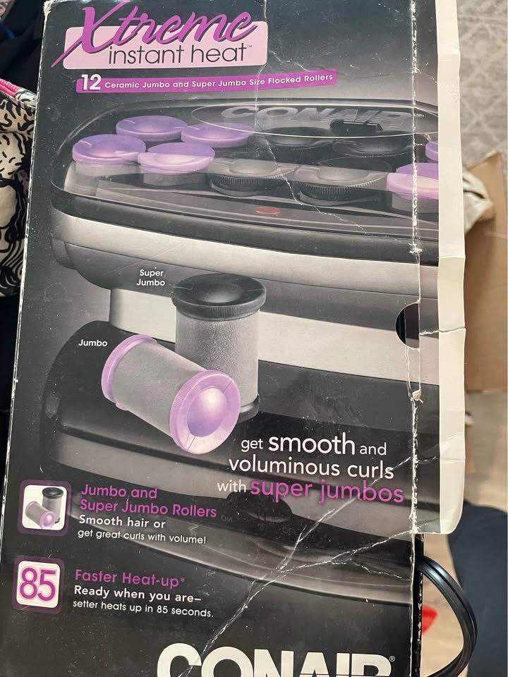 12 Ceramic Jumbo and Super Size Conair Hot Rollers - photo 4
