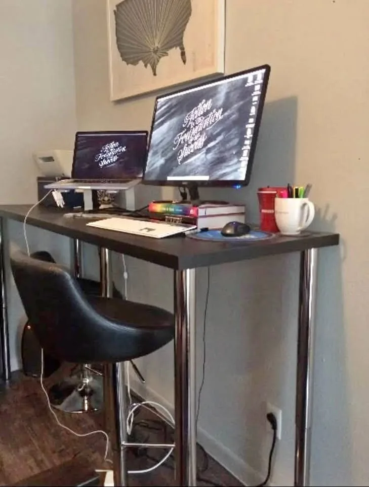 Long Standing Desk — adjustable height thumbnail