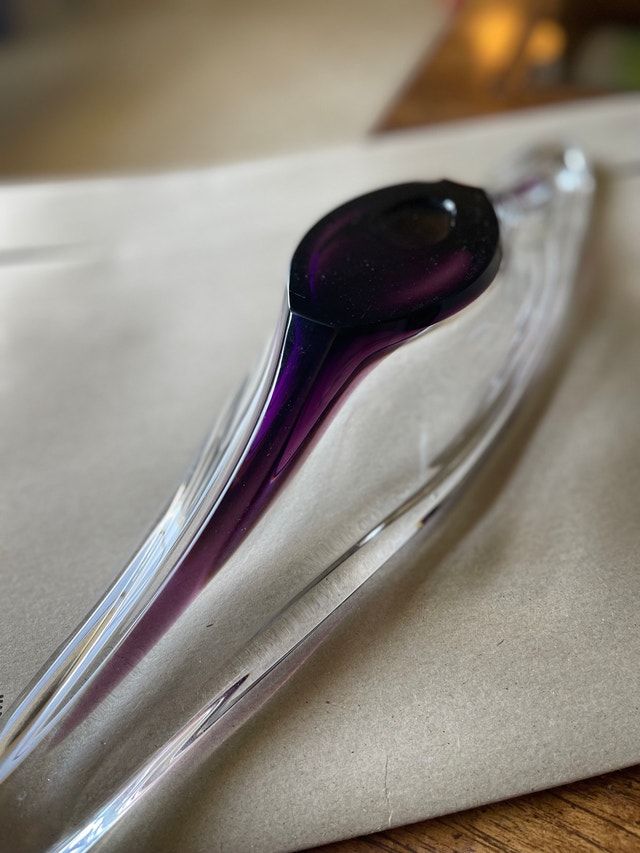 Ornamental glass bowl - photo 3