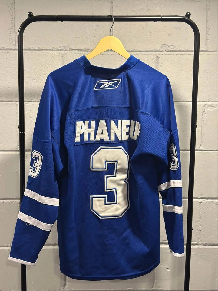 Toronto Maple Leafs Dion Phaneuf #3 Authentic Reebok Jersey - photo 2