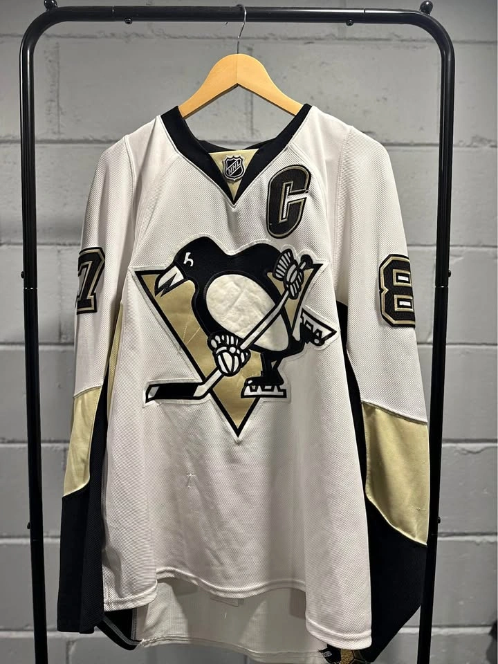 Sidney Crosby Authentic Pittsburgh Penguins Reebok CCM Jersey