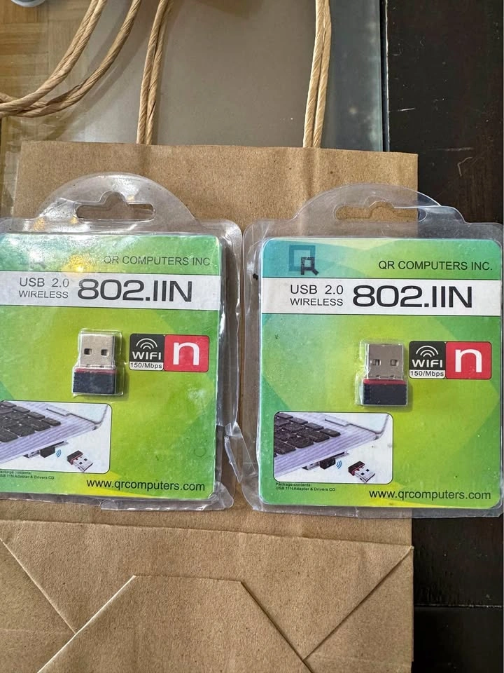 QR Computers Inc. 802.11N USB 2.0 Wireless Adapter (2)