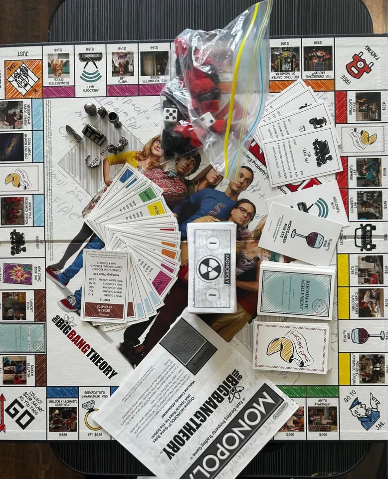 Monopoly: The Big Bang Theory Edition (Complete) – Excellent Con - photo 3