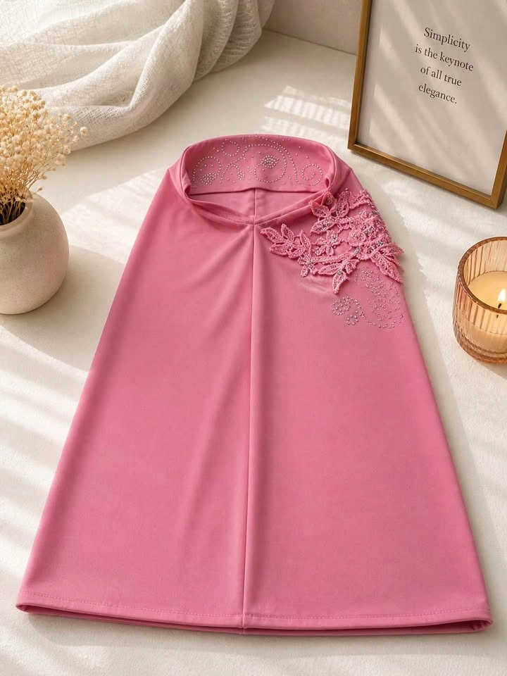Kids beautiful Hijab Jersey Put-on - photo 5