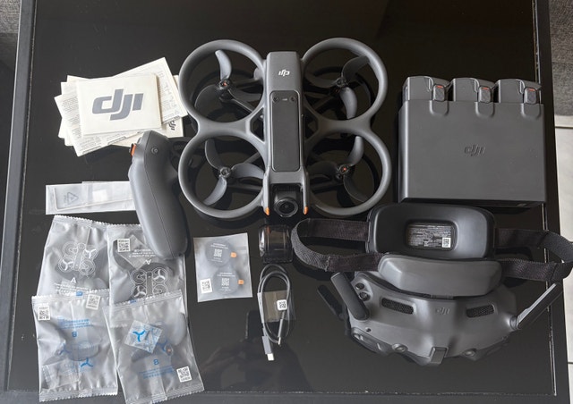 Dji Avata 2 with 3 Batteries-Goggles 3-RC Motion 3 - photo 2