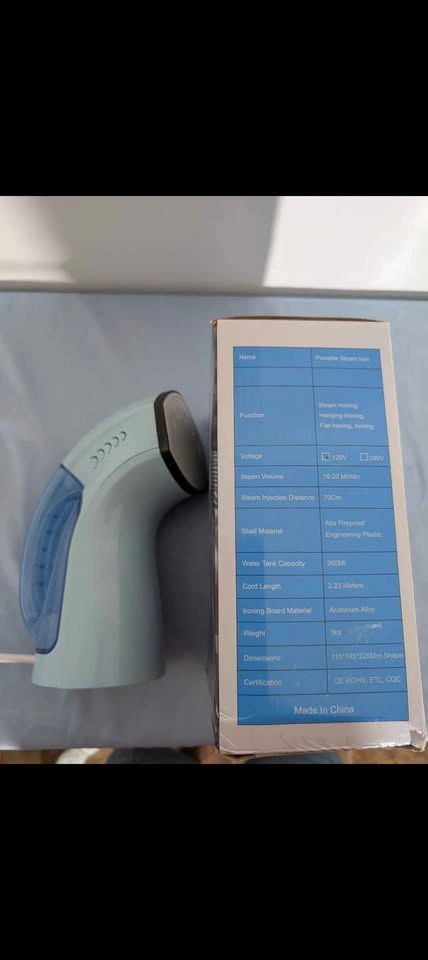 Mini Handheld Clothes Steamer, 250ml Detachable Water Tank - photo 4