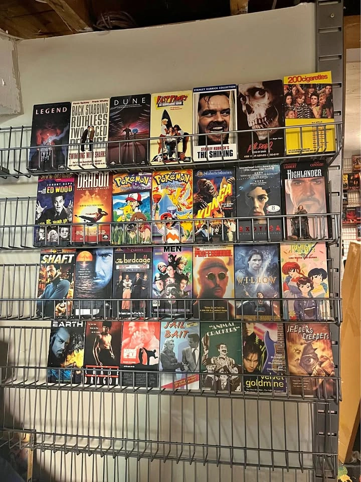 VHS tapes