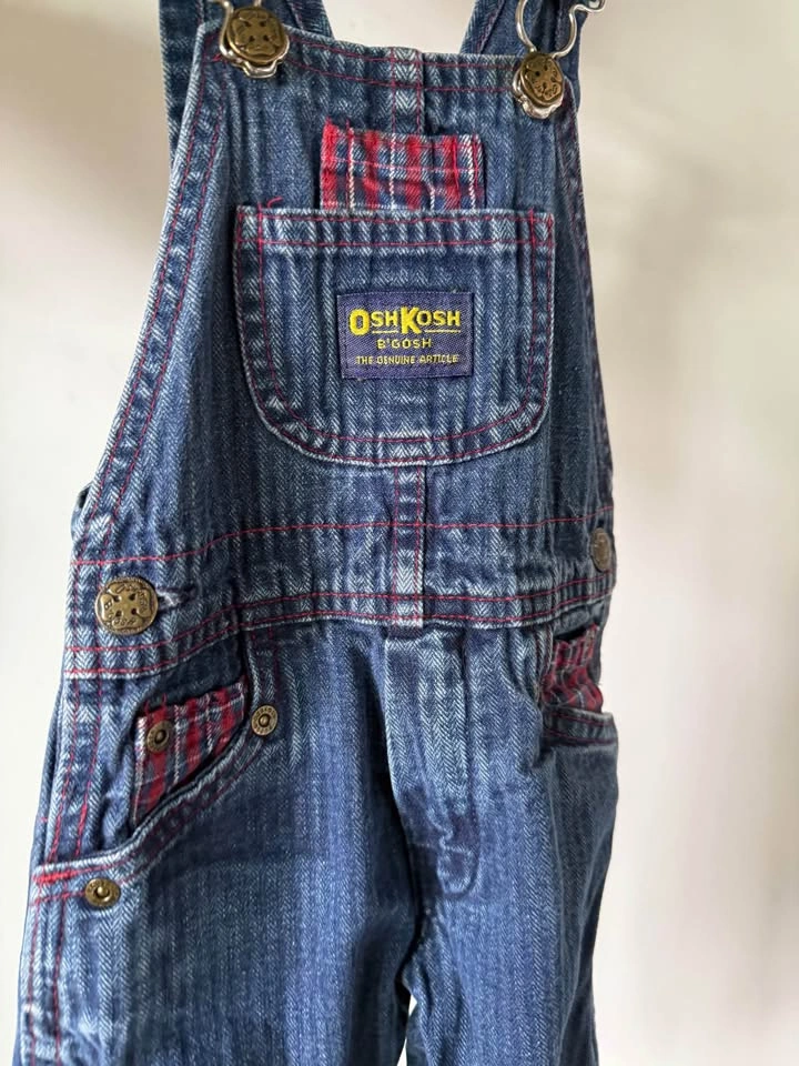 Sweet Vintage 2T Osh Kosh Overalls - photo 2