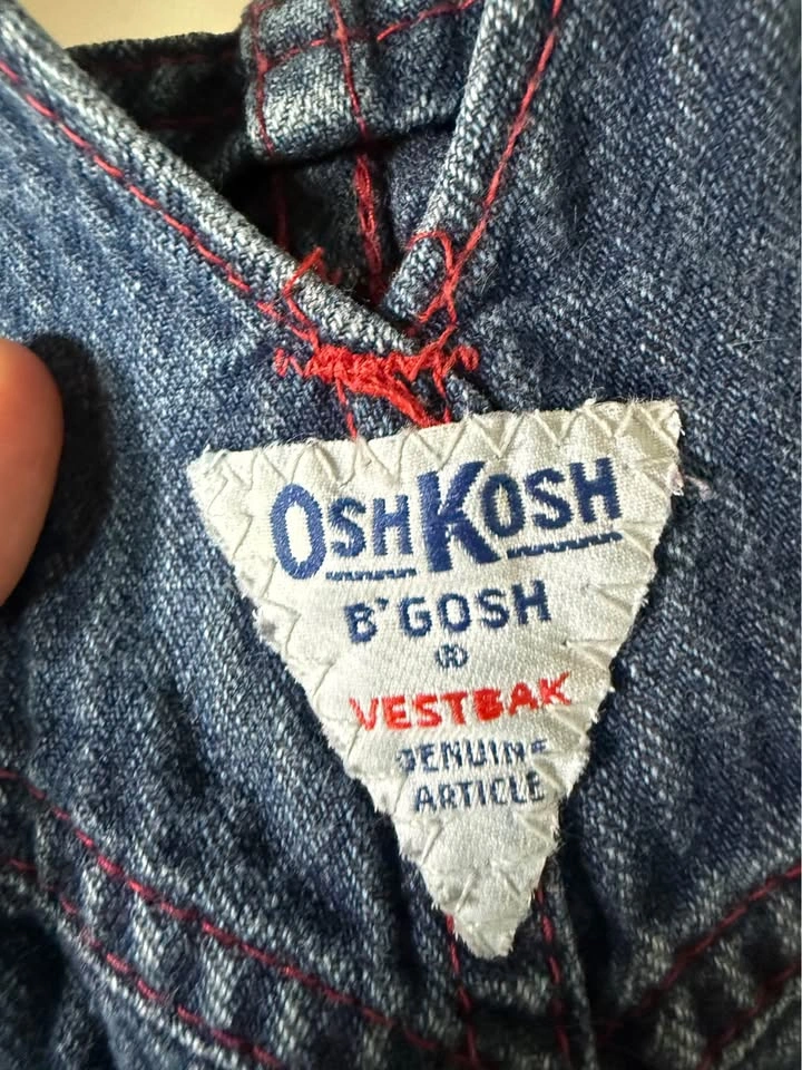 Sweet Vintage 2T Osh Kosh Overalls - photo 4