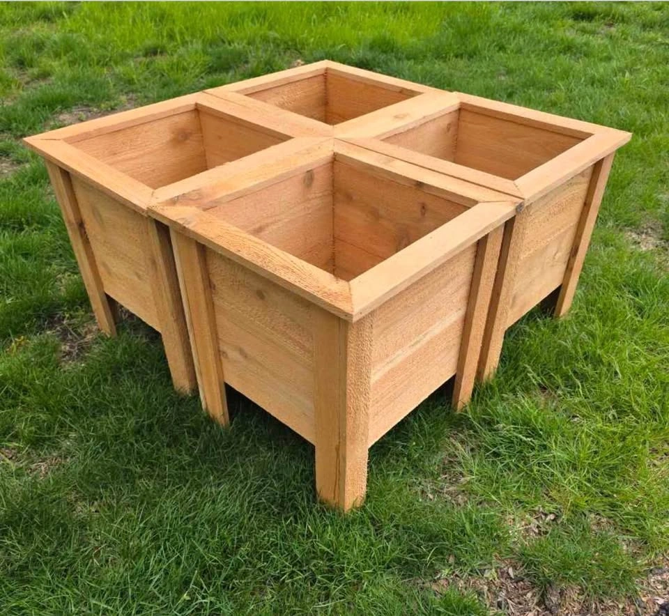 Single Cedar or Douglas fir planter box - photo 2