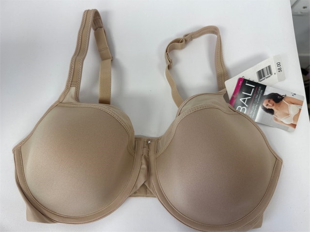 36D Bali 3439 Illusion Neckline Bra-NUDE - photo 2