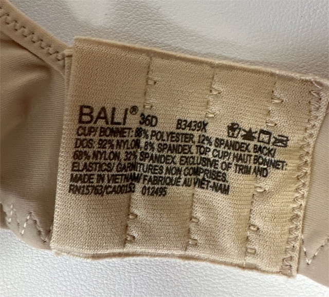 36D Bali 3439 Illusion Neckline Bra-NUDE - photo 3