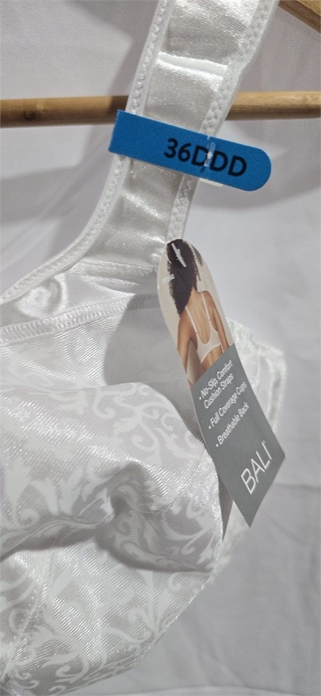 36DDD Bali Womens Satin Tracings Minimizer Underwire Bra - photo 4
