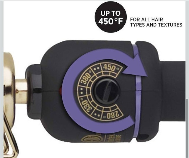 Hot Tools Pro Artist 24K Gold Tapered 1/2" to 1" Curling Wand - photo 2