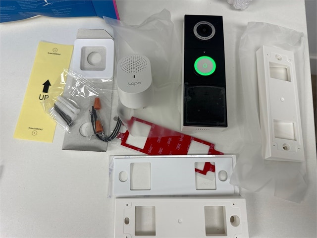 TP-Link Tapo Smart Video Doorbell Camera with Chime - photo 4