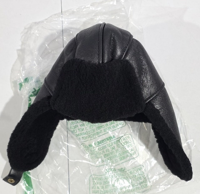 MGGMOKAY Aviator Hat Genuine Shearling Leather Cap - photo 3