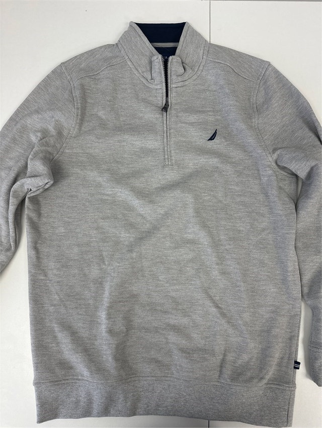LARGE Nautica Mens Navtech Quarter-Zip Sweater - photo 3
