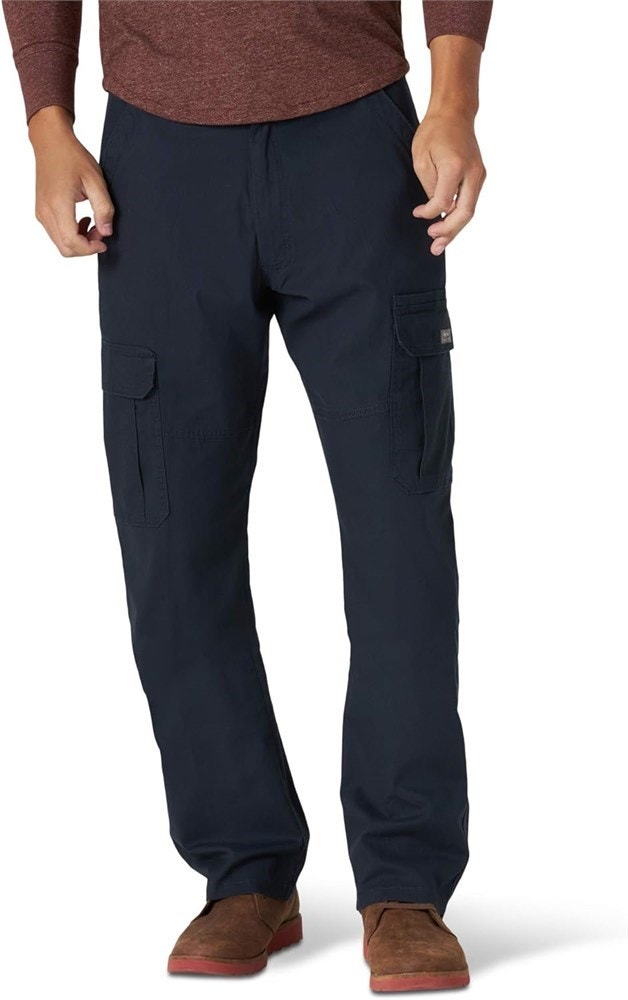 42x30 Wrangler Mens Relaxed Fit Stretch Cargo Pant