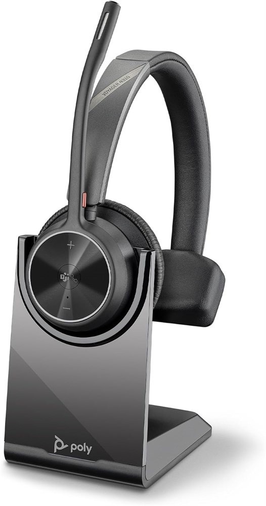 Poly Voyager 4310 UC Wireless Headset & Charge Stand