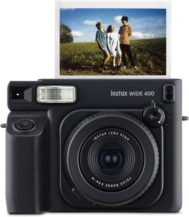 FUJIFILM instax Wide 400 Instant Camera - Jet Black