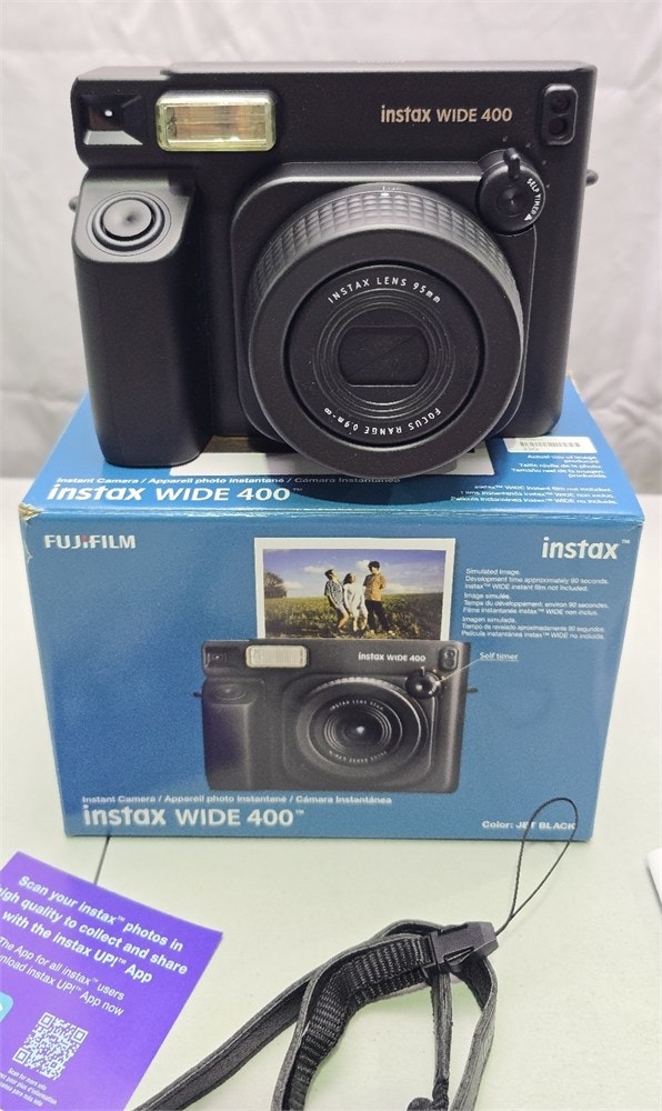 FUJIFILM instax Wide 400 Instant Camera - Jet Black - photo 4