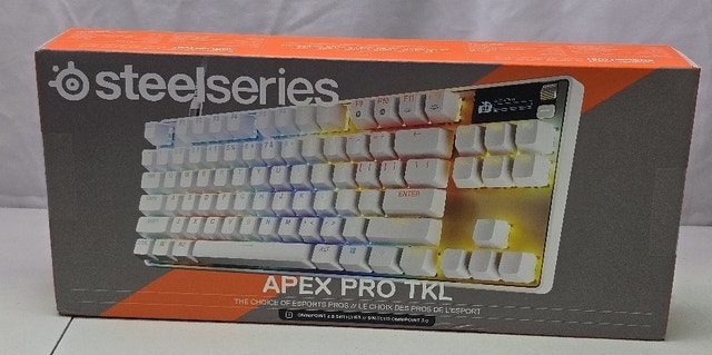 SteelSeries Apex Pro TKL Gen 3 White OmniPoint 3.0 - photo 3