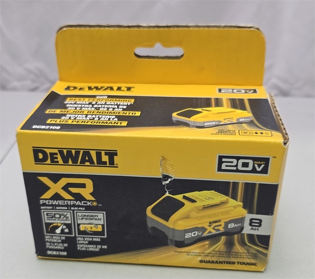 DeWalt 20V MAX XR Powerpack 8 AH Battery (DCB2108) - photo 3