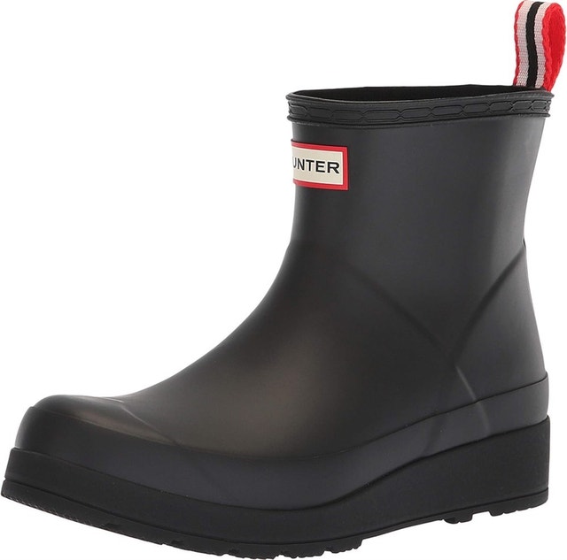 US 8 HUNTER Women's Rain Boot, Black