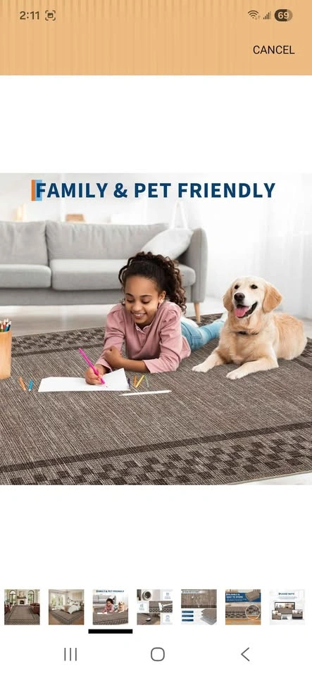 Brand New! 8x10 living Area Rug - photo 4