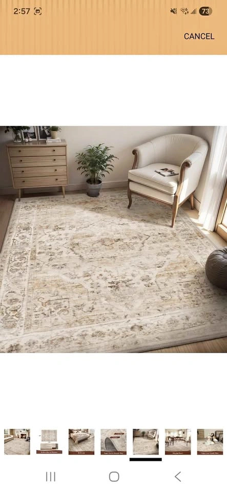 Brand New 9x12 Vintage Area Rug