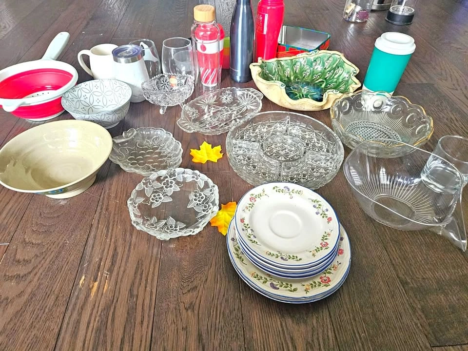 Glassware Lot - Downsizing