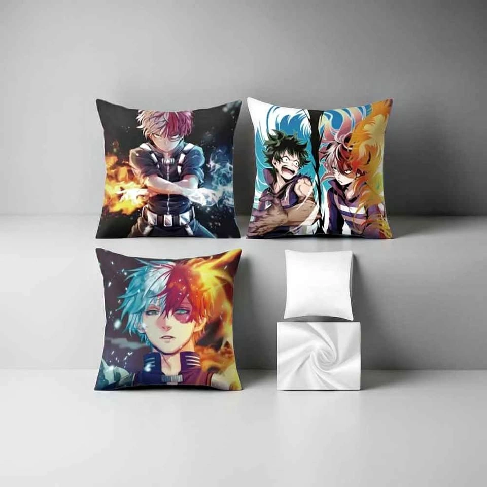 3 Anime Pillow Covers – My Hero Academia – Set of 3