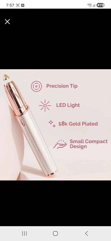 Finishing Touch Flawless Brows Eyebrow Hair Remover Shaver - photo 4