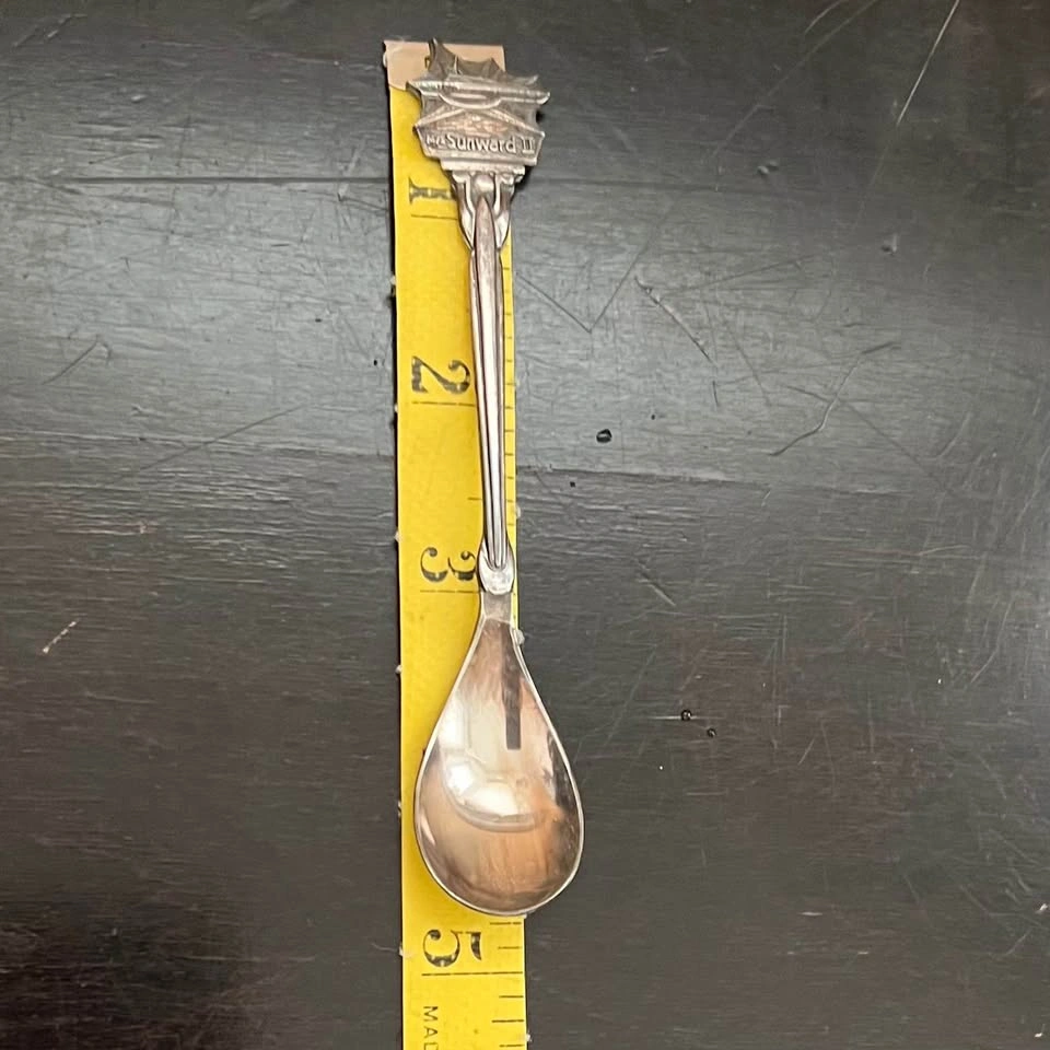 M/S Sunward II Collector Spoon 90 Silver Made in Holland - photo 5