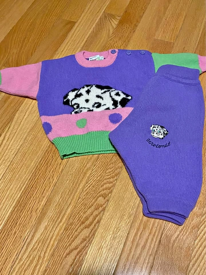 Baby 2 piece set Made in Italy -6mths