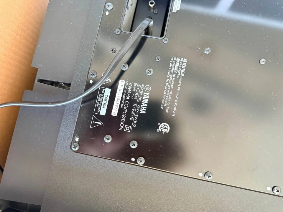 Yamaha YST-FSW100 Subwoofer System - photo 3