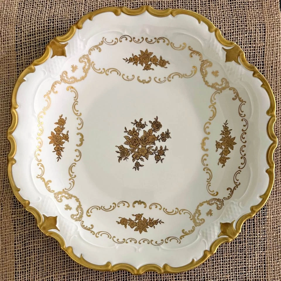 Reichenbach Porcelain Large 12.5” Serving Deep Platter