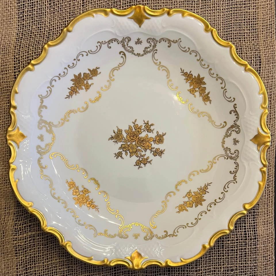 Reichenbach Porcelain Large 12.5” Serving Deep Platter - photo 4