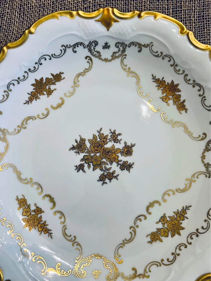 Reichenbach Porcelain Large 12.5” Serving Deep Platter - photo 5