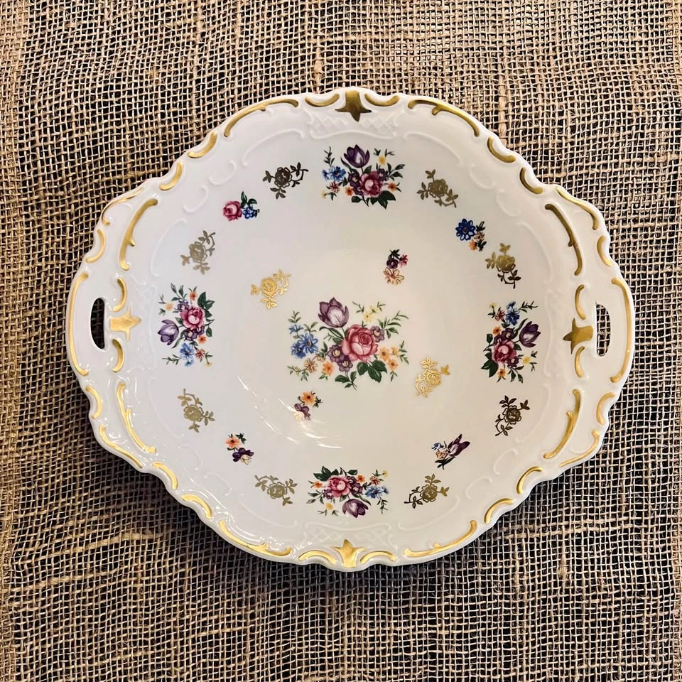 Reichenbach Handled Serving Dish/Bowl / Made in Germany