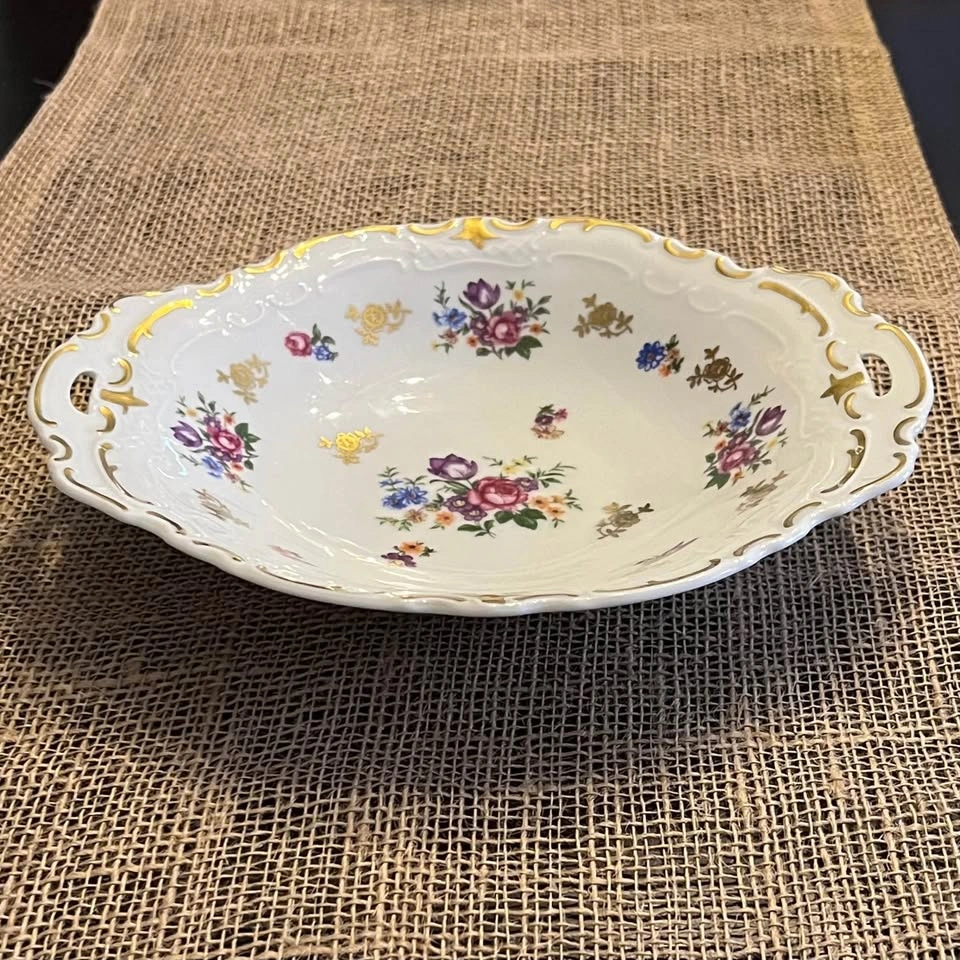 Reichenbach Handled Serving Dish/Bowl / Made in Germany - photo 3