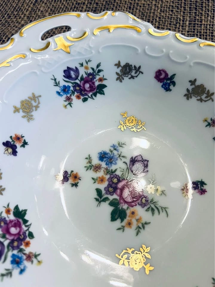Reichenbach Handled Serving Dish/Bowl / Made in Germany - photo 5